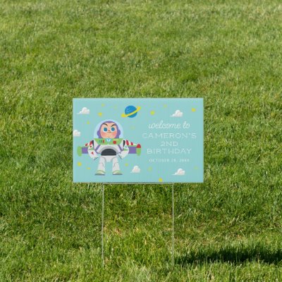 Toy Story | Buzz Lightyear Birthday Sign