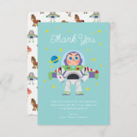 Toy Story | Buzz Lightyear Birthday Thank You