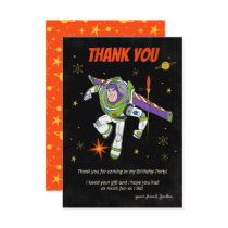 Toy Story | Buzz Lightyear Birthday Thank You