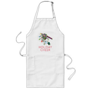 Toy Story Buzz Lightyear Decorating Christmas Long Apron