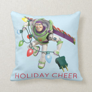 Toy Story   Buzz Lightyear Decorating Christmas Throw Pillow