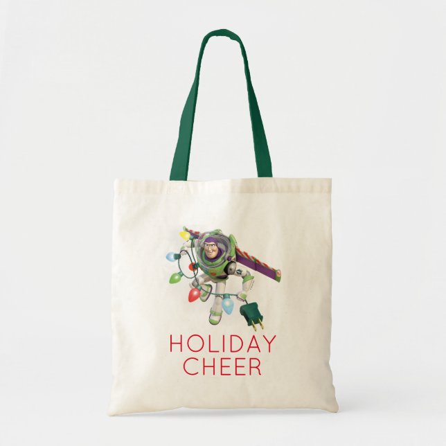 Toy Story | Buzz Lightyear Decorating Christmas Tote Bag (Front)