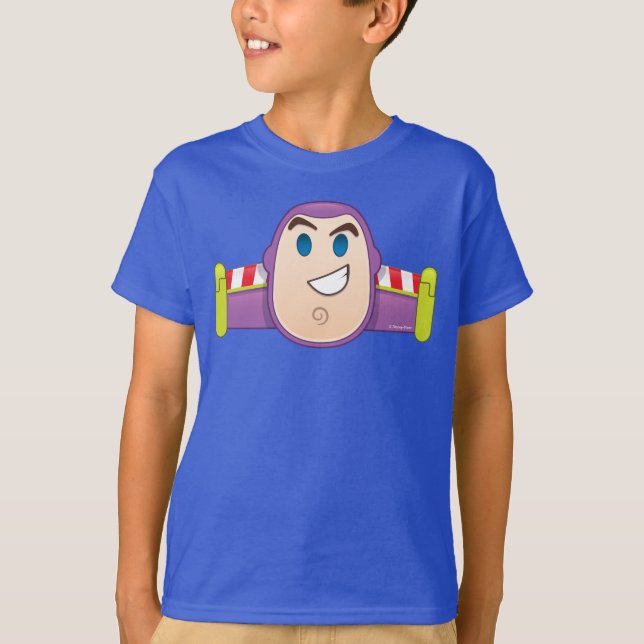 Toy Story | Buzz Lightyear Emoji T-Shirt (Front)