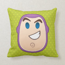 Toy Story | Buzz Lightyear Emoji Throw Pillow