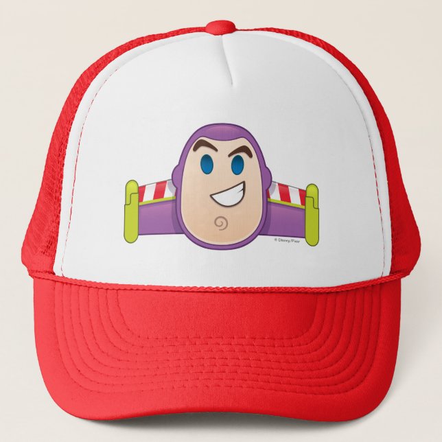 Toy Story | Buzz Lightyear Emoji Trucker Hat (Front)