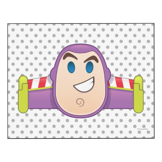 Toy Story | Buzz Lightyear Emoji Wood Wall Art (Front 14x11)