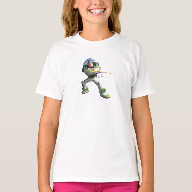 Toy Story Buzz Lightyear Firing his Laser T-Shirt (Front)