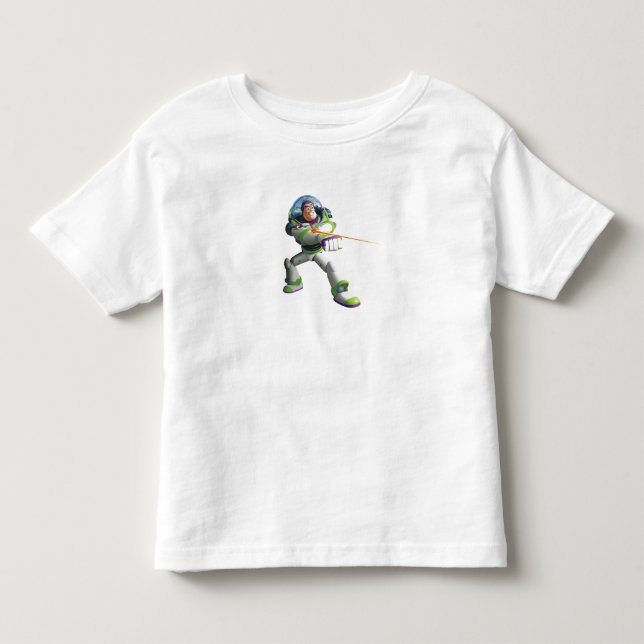 Toy Story Buzz Lightyear Firing his Laser Toddler T-shirt (Front)