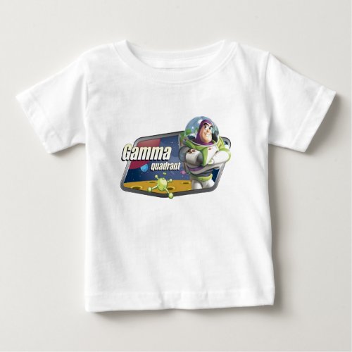 Toy Story Buzz Lightyear Gamma Quadrant logo Baby T_Shirt