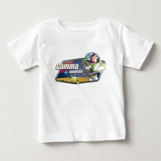 Toy Story Buzz Lightyear Gamma Quadrant logo Baby T-Shirt (Front)