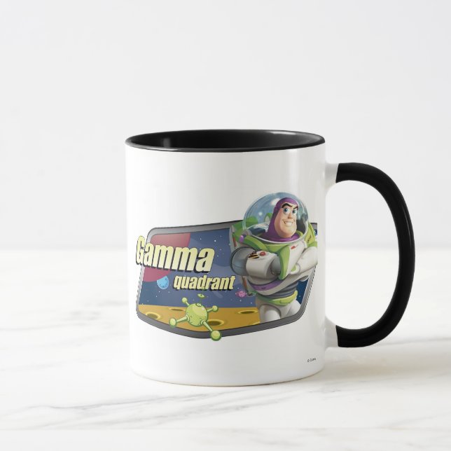 Toy Story Buzz Lightyear Gamma Quadrant logo Mug (Right)