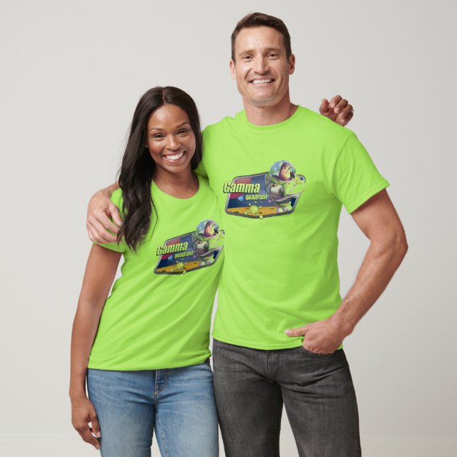 Toy Story Buzz Lightyear Gamma Quadrant logo T-Shirt (Unisex)