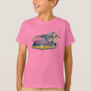 Toy Story Buzz Lightyear Gamma Quadrant logo T-Shirt