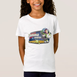 Toy Story Buzz Lightyear Gamma Quadrant logo T-Shirt