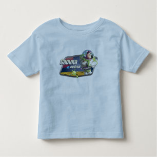 Toy Story Buzz Lightyear Gamma Quadrant logo Toddler T-shirt