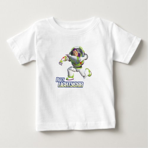 Toy Story Buzz Lightyear Preparing to Fire Baby T_Shirt