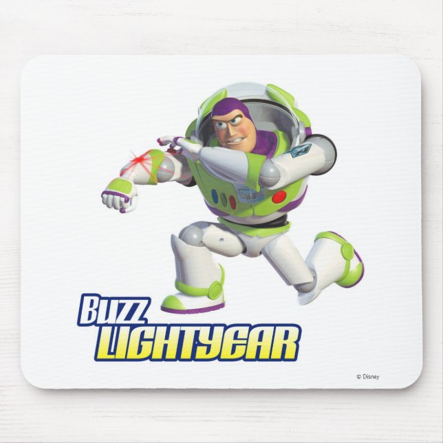 Toy Story Buzz Lightyear Preparing to Fire Mouse Pad (Front)