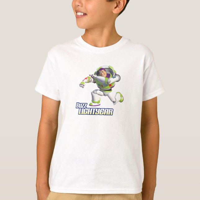 Toy Story Buzz Lightyear Preparing to Fire T-Shirt (Front)