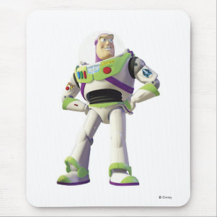 Toy Story Buzz Lightyear standing hands on hips Mouse Pad