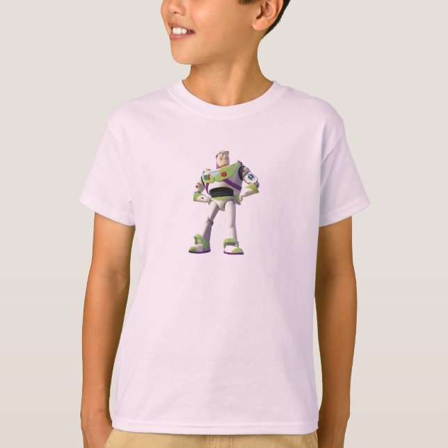 Toy Story Buzz Lightyear standing hands on hips T-Shirt (Front)