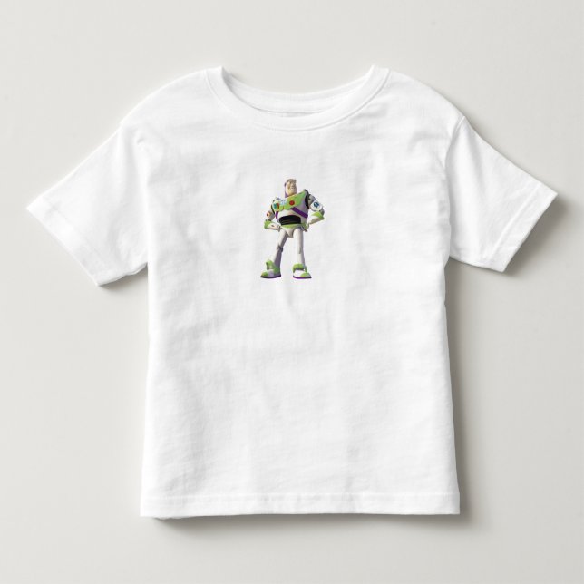 Toy Story Buzz Lightyear standing hands on hips Toddler T-shirt (Front)