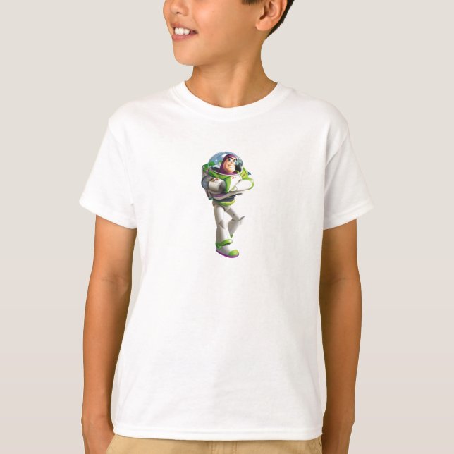 Toy Story Buzz Lightyear standing with folded arms T-Shirt (Front)