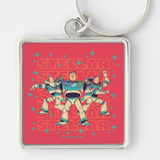 Toy Story Buzz Lightyear "STELLAR" Keychain