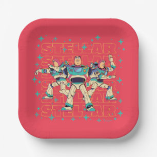 Toy Story Buzz Lightyear "STELLAR" Paper Plates