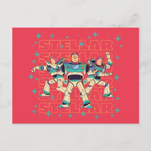 Toy Story Buzz Lightyear "STELLAR" Postcard