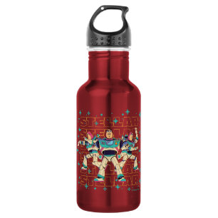 Toy Story Buzz Lightyear "STELLAR" Stainless Steel Water Bottle