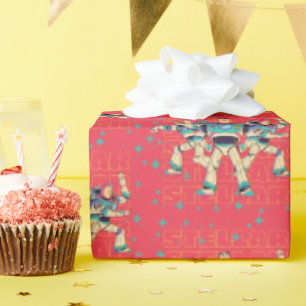 Toy Story Buzz Lightyear "STELLAR" Wrapping Paper