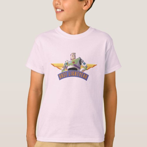 Toy Story Buzz Lightyear wings button pin T_Shirt
