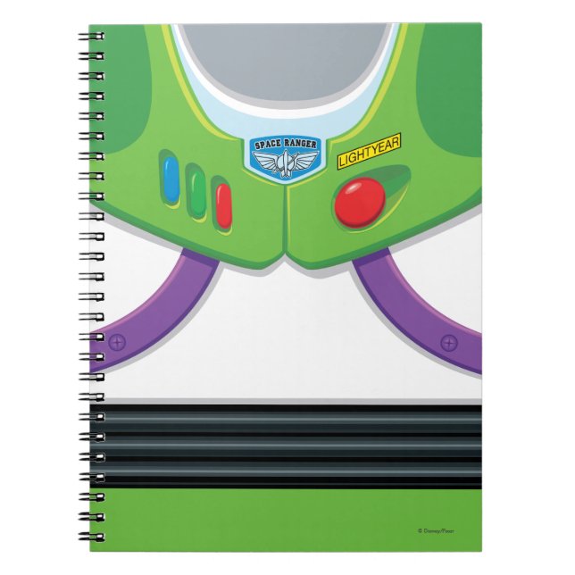 Toy Story | Buzz Lightyear's Space Ranger Suit Notebook (Front)