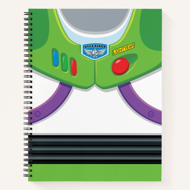 Toy Story | Buzz Lightyear's Space Ranger Suit Notebook (Front)