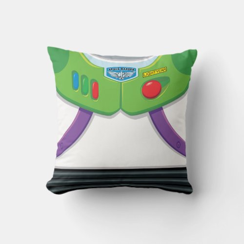 Toy Story  Buzz Lightyears Space Ranger Suit Throw Pillow