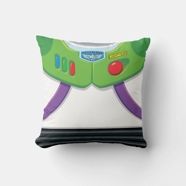 Toy Story | Buzz Lightyear's Space Ranger Suit Throw Pillow (Front)