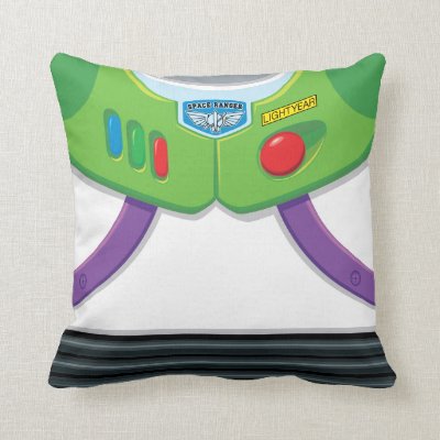 Toy Story | Buzz Lightyear&#39;s Space Ranger Suit Throw Pillow