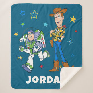Toy Story | Buzz & Woody Sherpa Blanket