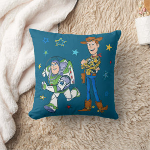 Toy Story Buzz & Woody Throw Pillow