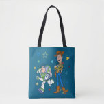  Toy Story | Buzz &amp; Woody Tote Bag