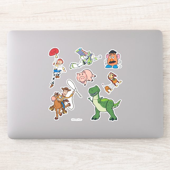 ■スタンプアートギャラリー　TOY STORY Toy Story Cartoon Character Art Sticker | Zazzle
