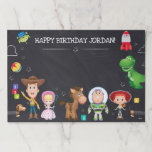 Toy Story Chalkboard Birthday Placemats