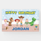 Pastel Toy Story, 2 Infinity and Beyond Birthday Banner