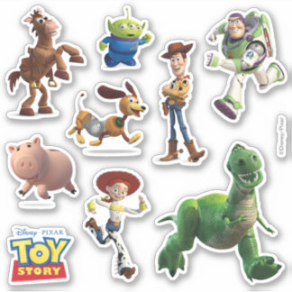 Toy Story Character Sticker