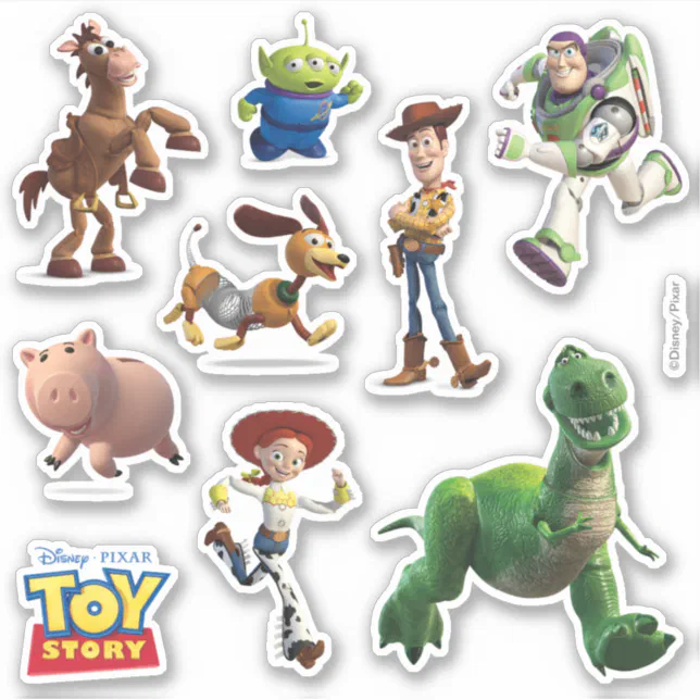 Toy Story Character Sticker | Zazzle