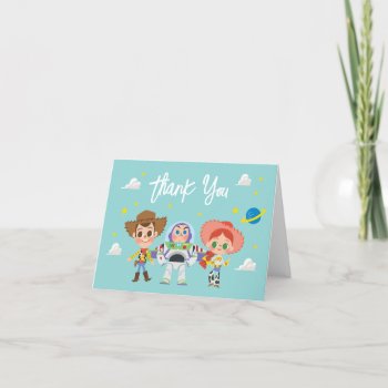 Toy Story Characters Baby Shower Thank You by ToyStory at Zazzle