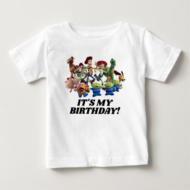 Toy Story Characters | It's My Birthday T-Shirt (Front)