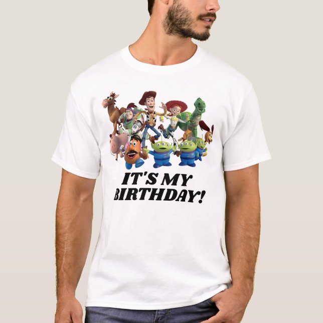 Toy Story Characters | It's My Birthday T-Shirt (Front)