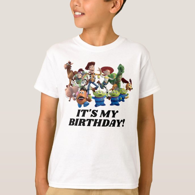 Toy Story Characters | It&#39;s My Birthday T-Shirt