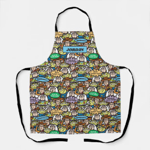 Toy Story Cute Toy Pattern Apron